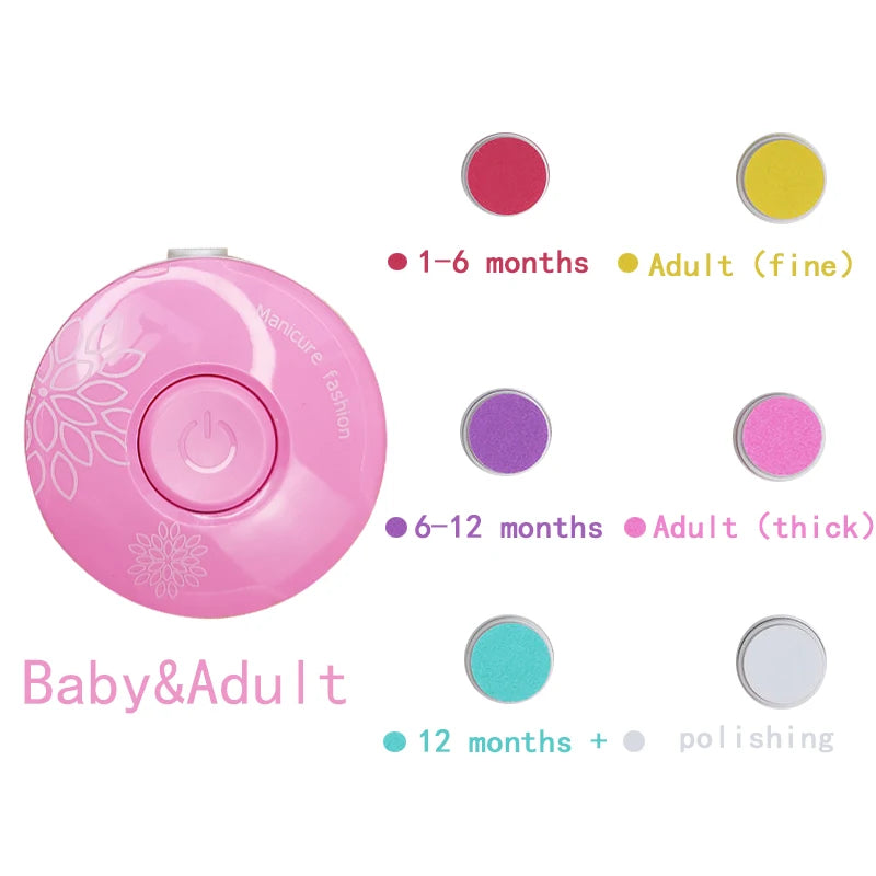 Gentle Electric Baby Nail Trimmer