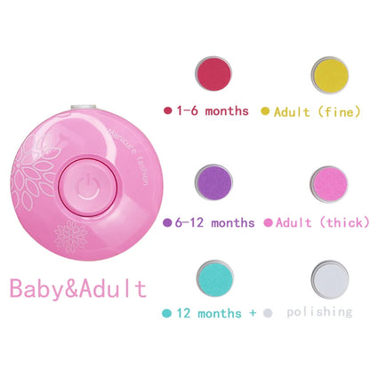 Gentle Electric Baby Nail Trimmer